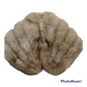 Vintage off white fur